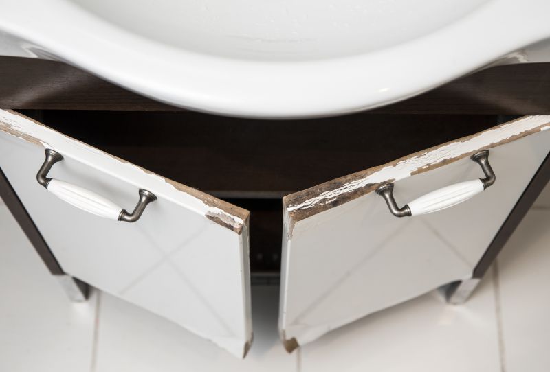 Broken Cabinet Repair detail